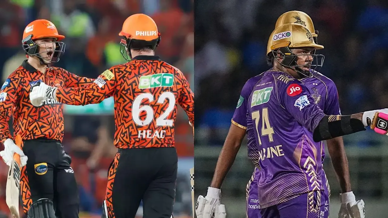 KKR and SRH IPL highest totals.webp